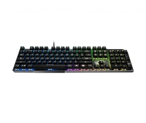 MSI VIGOR GK50 ELITE BOX clavier Gaming USB Français Noir, Métallique
