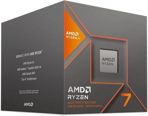 AMD Ryzen 7 8700G Wraith Stealth (4.2 GHz / 5.10 GHz) - BOITE - AMD Radeon™ 780M (GPU intégré)