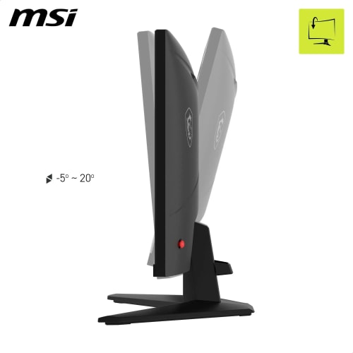 MSI MAG 244F, Moniteur Gaming 24", FHD 1920 x 1080, IPS, sans Cadre, 200 Hz, 0,5 ms,