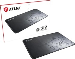 MSI Agility GD21 Tapis de souris de jeu Noir - 320 x 220 x 3mm