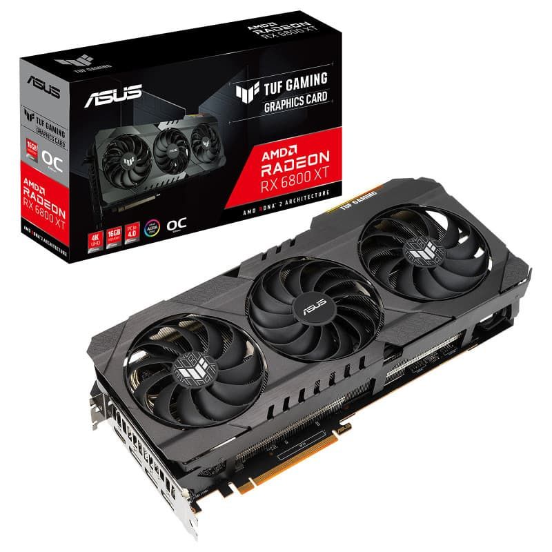 Carte Graphique ASUS TUF GAMING RX 6800XT 4K GDDR6 OC