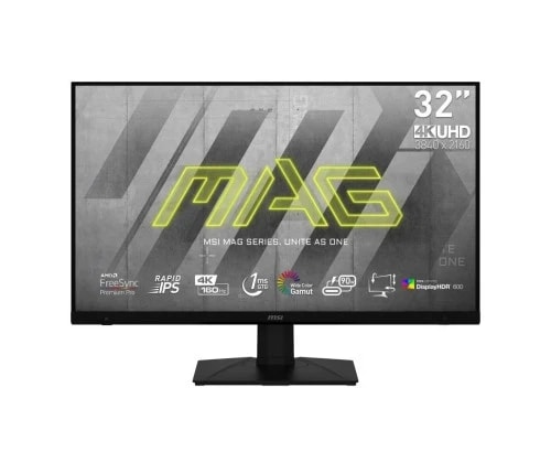 MSI MAG 323UPF écran plat de PC 81,3 cm (32") 3840 x 2160 pixels 4K Ultra HD Noir