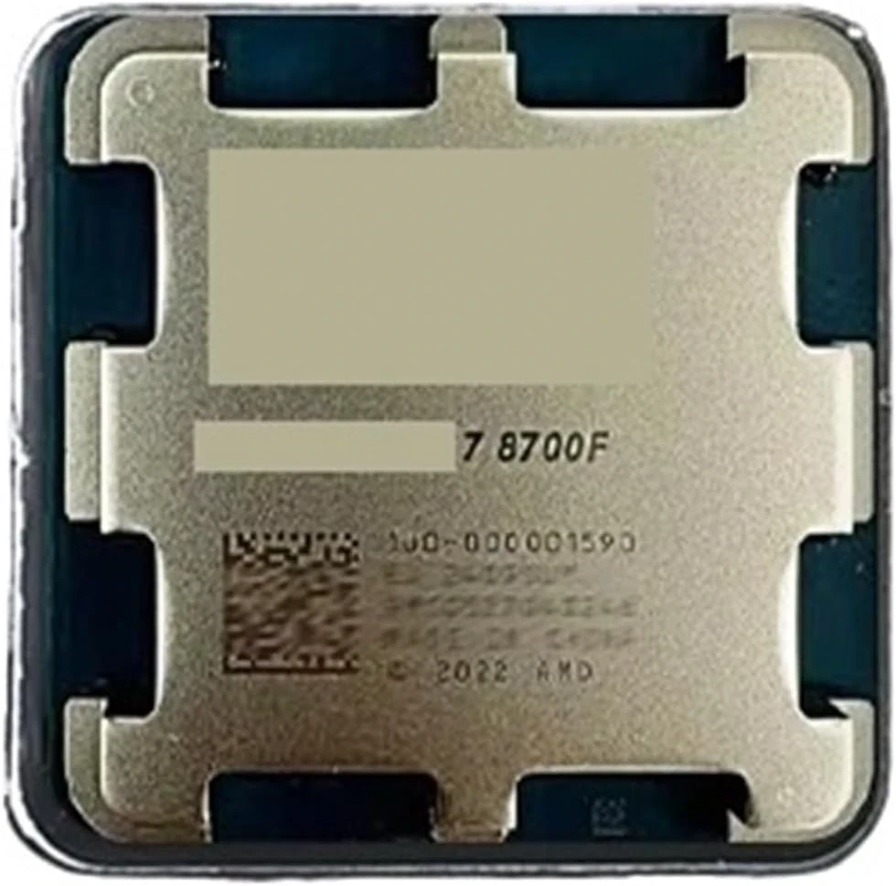 Processeur AMD Ryzen 7 8700F Nouveau processeur R7 8700F 8 cœurs 16 Threads 5,0 GHz Tray sans ventilateur
