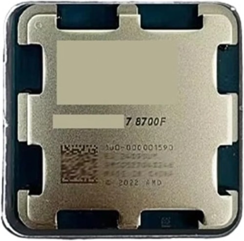 Processeur AMD Ryzen 7 8700F 8 cœurs 16 Threads 5,0 GHz Tray sans ventilateur