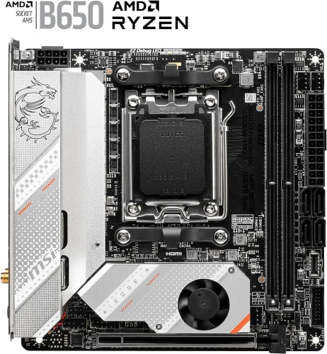 MSI MPG B650I EDGE WIFI - CARTE-MÈRE - MINI ITX - SOCKET AM5 - AMD B650