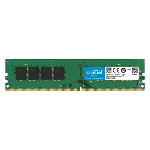 Crucial Basics Mémoire pour Ordinateur de Bureau DDR4 3200 MT/s CL22 UDIMM 288 Broches 1,2 V 8 Go