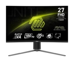 MSI MAG 27C6PF GAMING 180Hz, 1920*1080, 0.5 MS, Dalle VA