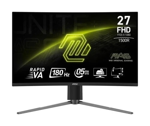 MSI MAG 27C6PF GAMING 180Hz, 1920*1080, 0.5 MS, Dalle VA