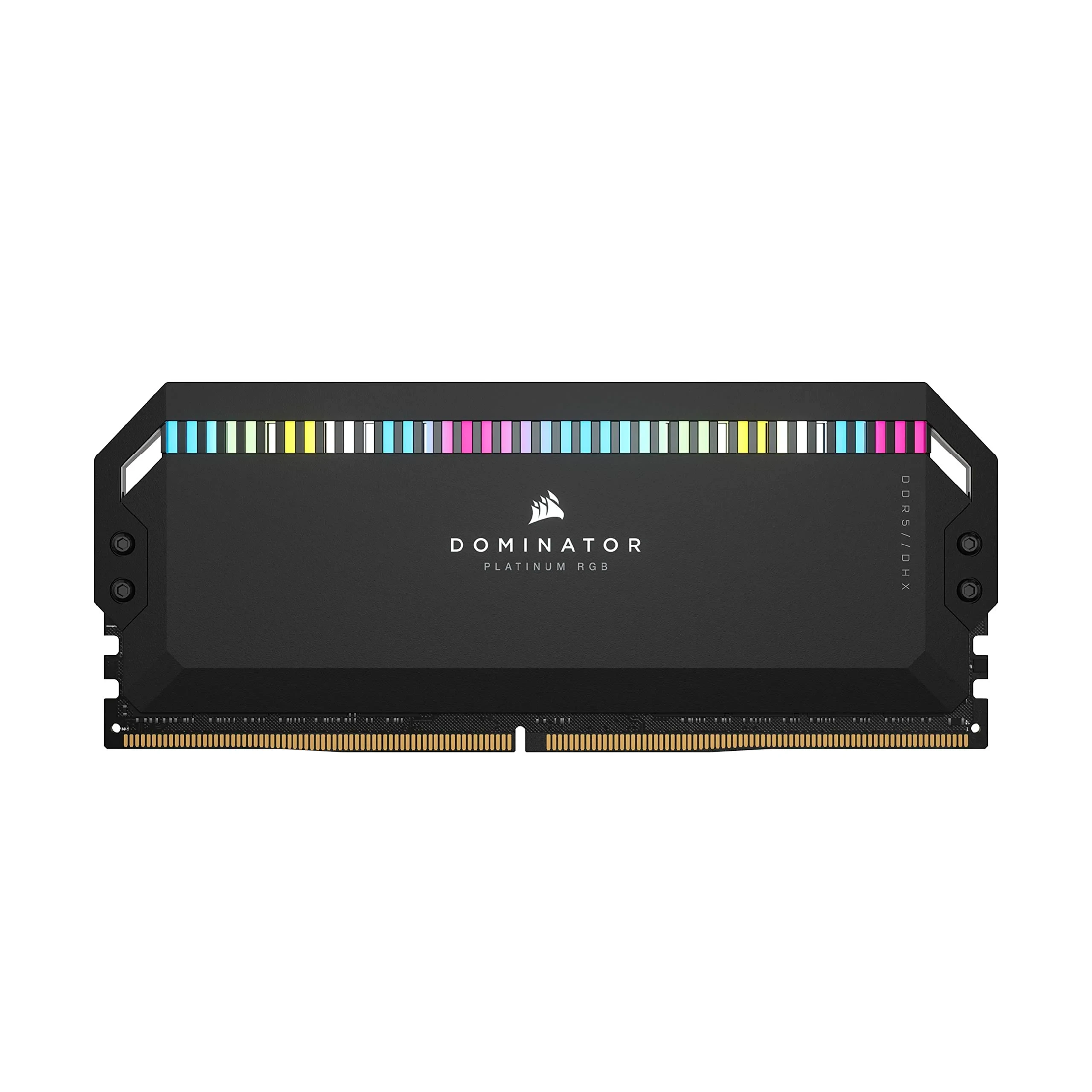 CORSAIR Dominator Platinum RGB DDR5 RAM 32Go (2x16Go) 5600MHz CL36 Intel XMP Compatible iCUE Mémoire d'Ordinateur - Noir (CMT32GX5M2X5600C36)