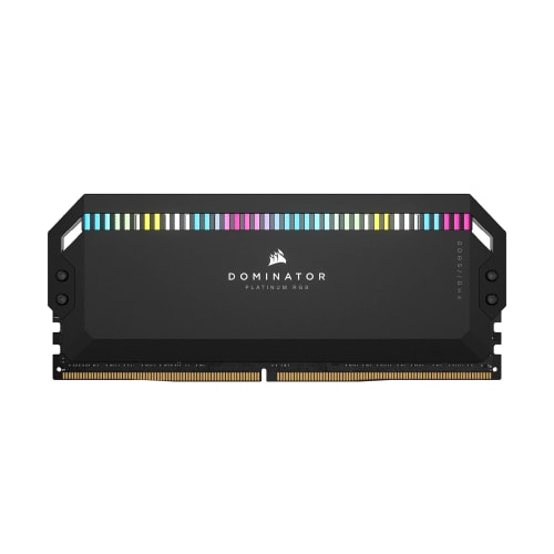 CORSAIR Dominator Platinum RGB DDR5 RAM 32Go (2x16Go) 5600MHz CL36 Intel XMP Compatible iCUE Mémoire d'Ordinateur - Noir (CMT32GX5M2X5600C36)
