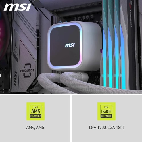MSI MAG CORELIQUID A13 360 ARGB - Blanc