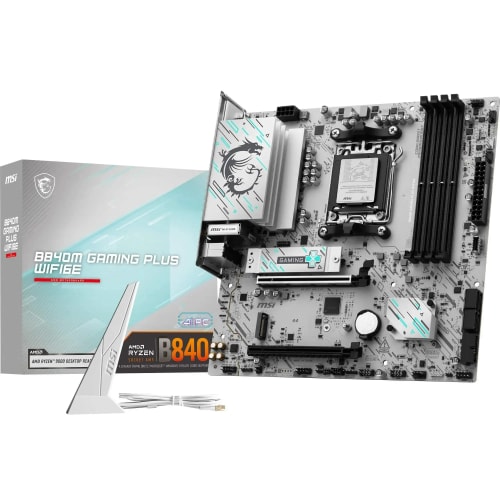MSI B840M Gaming Plus WIFI6E Carte mère mATX