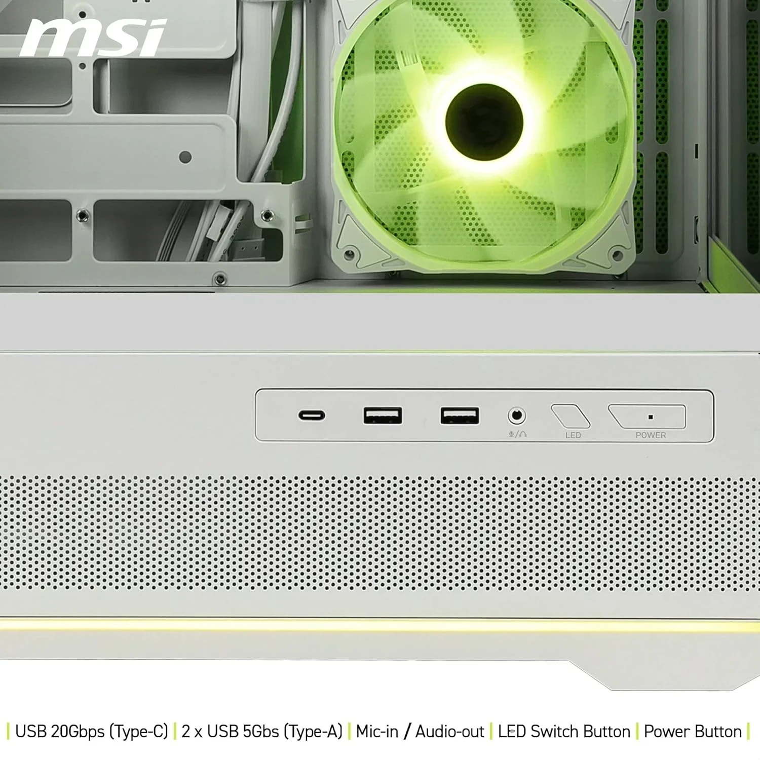 MSI MAG PANO 110R PZ BLANC