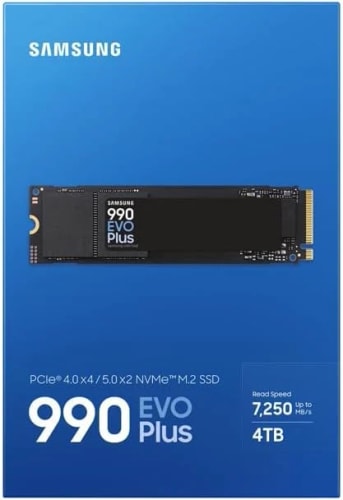 Samsung SSD 990 EVO Plus  4 To NVMe
