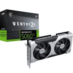 MSI NVIDIA GeForce RTX 5060 Ti 8G VENTUS 2X OC Carte graphique