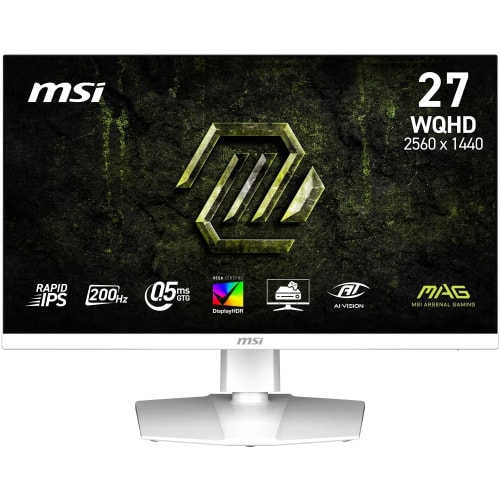 MSI MAG 274QRFW E20 Moniteur Gaming IPS 27 Pouces 2560x1440 200Hz