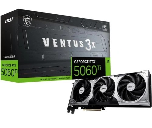 MSI RTX 5060Ti 16G VENTUS 3X OC