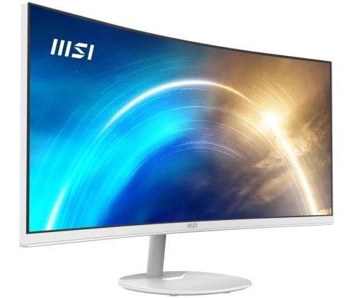 MSI Pro MP341CQW écran plat de PC 86,4 cm (34") 3440 x 1440 pixels UltraWide Quad HD Blanc