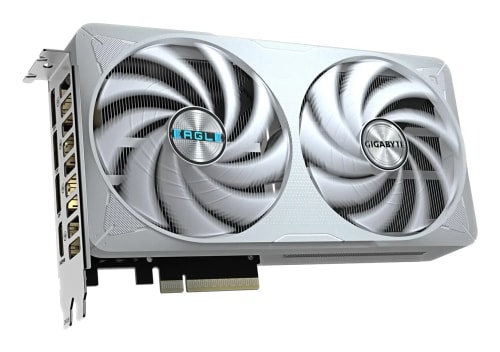 GIGABYTE GeForce RTX 5060 Ti Eagle OC Ice 16G Carte Graphique – 16 Go GDDR7, 128 Bits, PCI-E 5.0, 2617 MHz Fréquence du processeur, 3 x DisplayPort, 1 x HDMI, GV-N506TEAGLEOC ICE-16GD