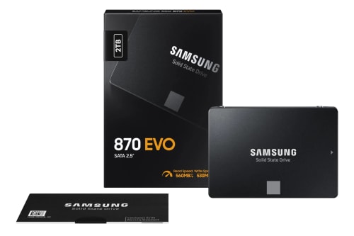 Samsung SSD 870 EVO 2"5 1To SATA (MZ-77E2T0B/EU)