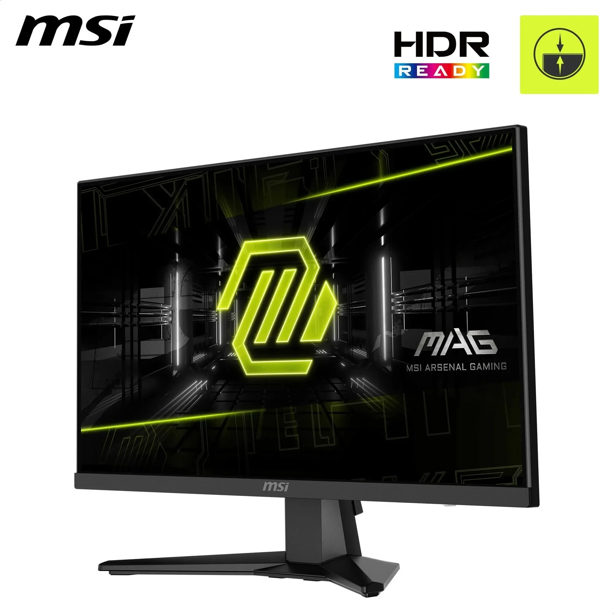 MSI MAG 244F, Moniteur Gaming 24", FHD 1920 x 1080, IPS, sans Cadre, 200 Hz, 0,5 ms,