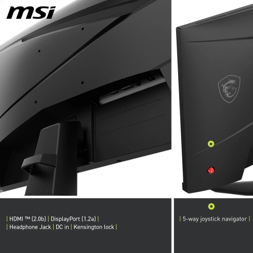 MSI MAG 244F, Moniteur Gaming 24", FHD 1920 x 1080, IPS, sans Cadre, 200 Hz, 0,5 ms,