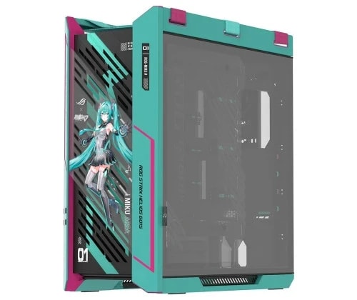 Boitier ASUS ROG STRIX HELIOS II GX601S HATSUNE MIKU
