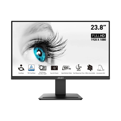 ÉCRAN 24" MSI PRO MP2412 - LED - FULL HD (1080P) - 100HZ - 1MS