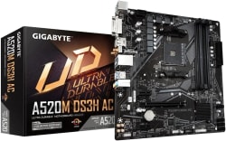 WIMOTIC | Kit d'évolution PC - Ryzen 5 5500 - Gigabyte A520M DS3H AC WIFI + Bluetooth- 32 Go 3200 MHz, Assemblée et testé