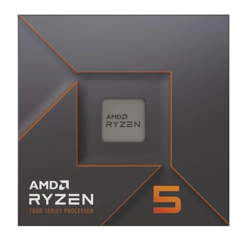 AMD Ryzen 5 7600X Processeur (Integrated Radeon Graphique Intégré, 6 Coeurs/12 Threads, 105W TDP, Socket AM5)