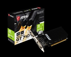 MSI GT 710 2Go GT710 2GD3H LP LOW PROFILE