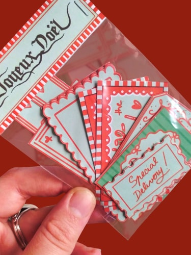 🎄 Étiquettes autocollantes de Noël 🎄