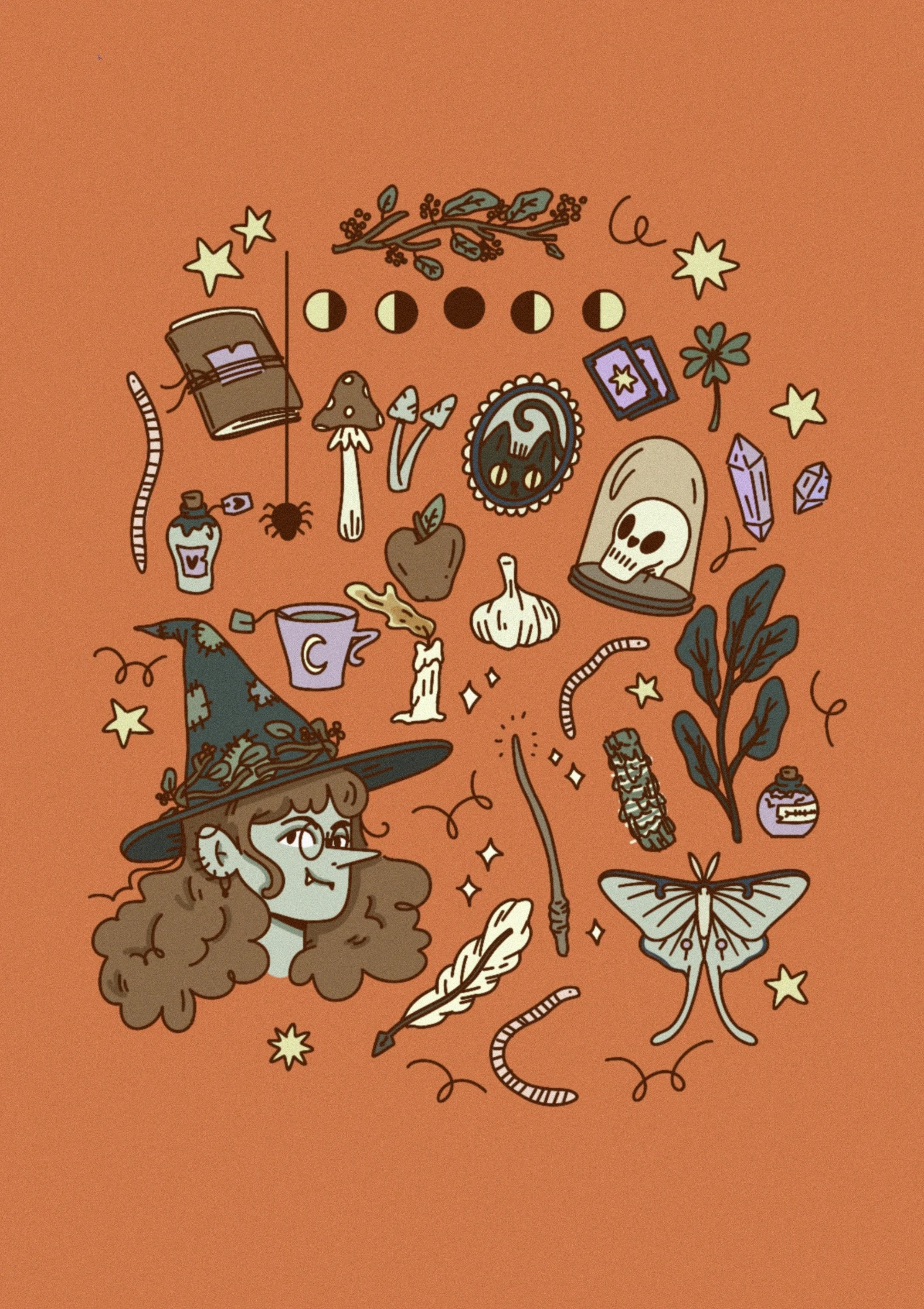☀ Print #Witchy ☀