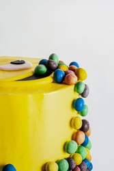 M&M's cake