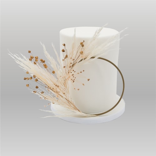 Mariage fleurs séchées