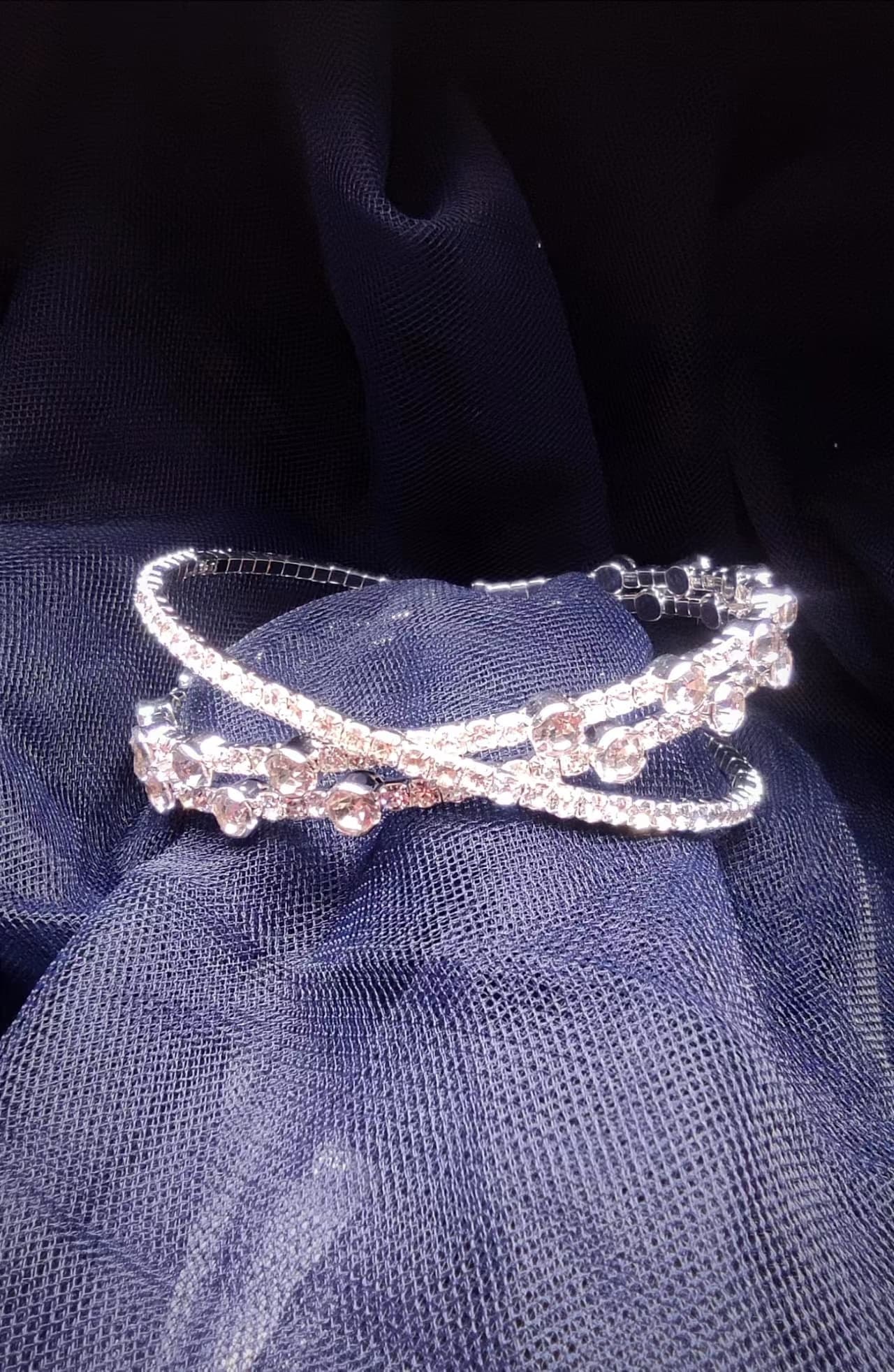 Bracelet cristaux à  mariage 0026