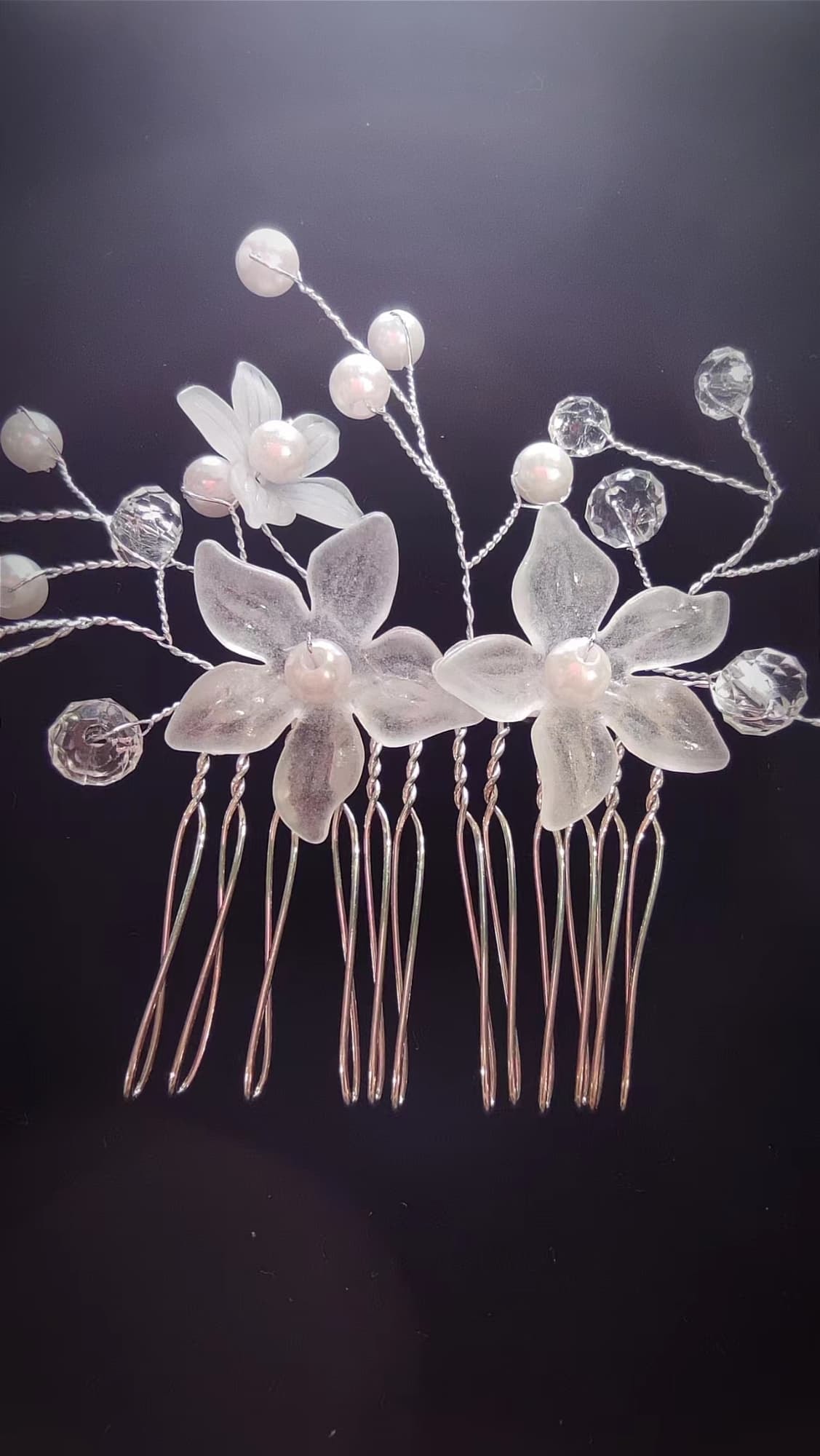 Peigne cheveux pour mariage 0036