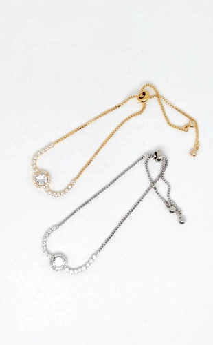 Bracelet cristaux à  mariage 0036