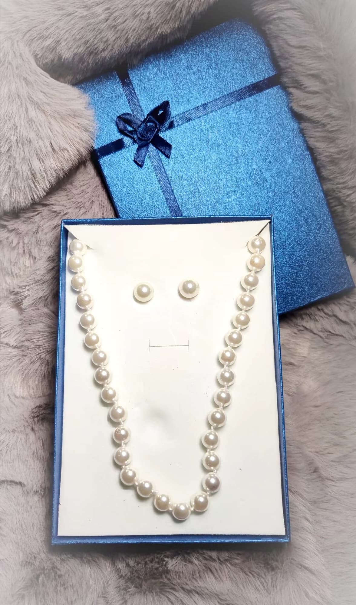 Parure bijoux perle collier mariage