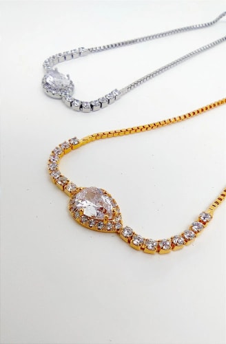 Bracelet cristaux à  mariage 0035