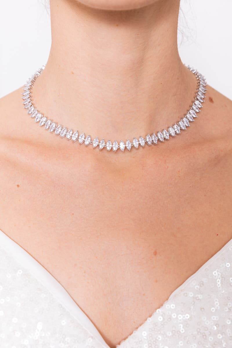 PARURE BIJOUX COLLIER MARIAGE 89-001