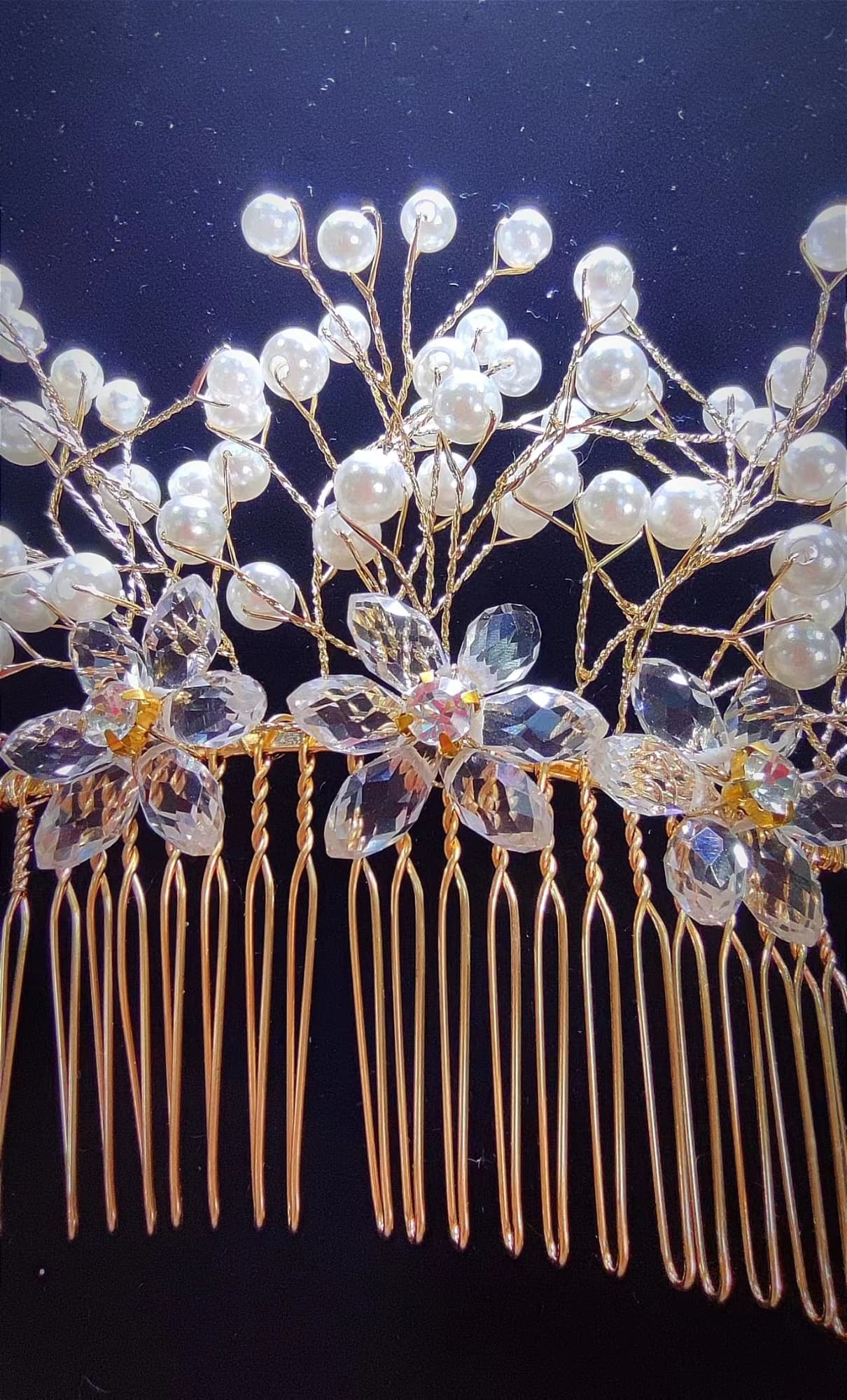 Peigne cheveux pour mariage 0037