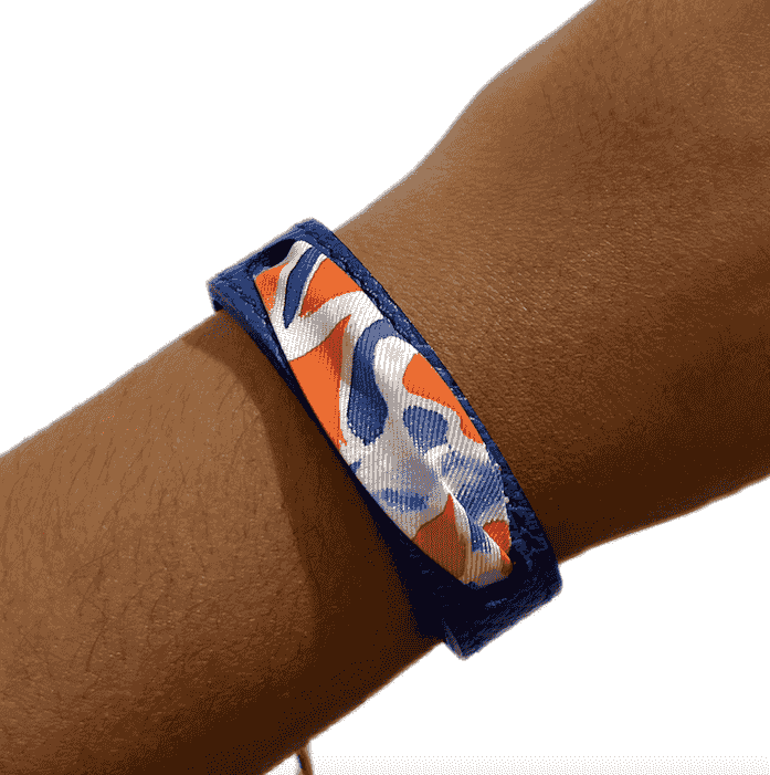 Bracelet "urgence de joie" Bleu/Rose par Stella Polar