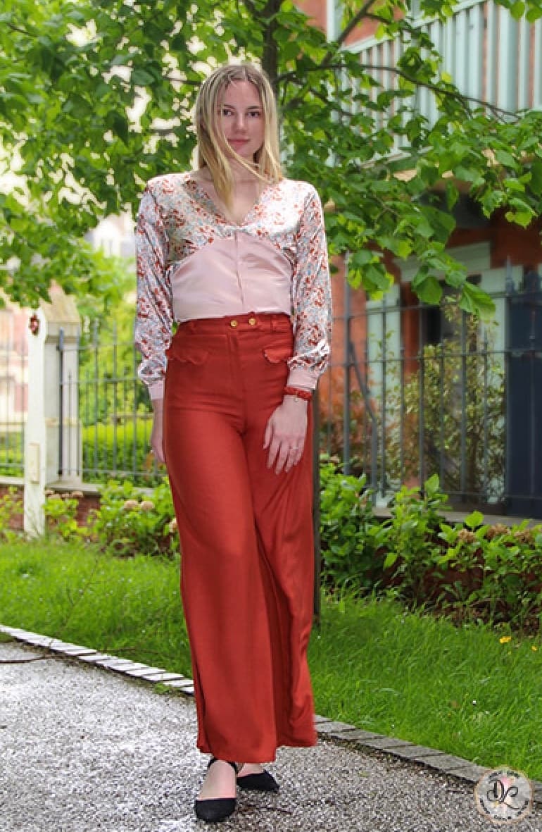 Pantalon Coquelicot par Axelle Laure