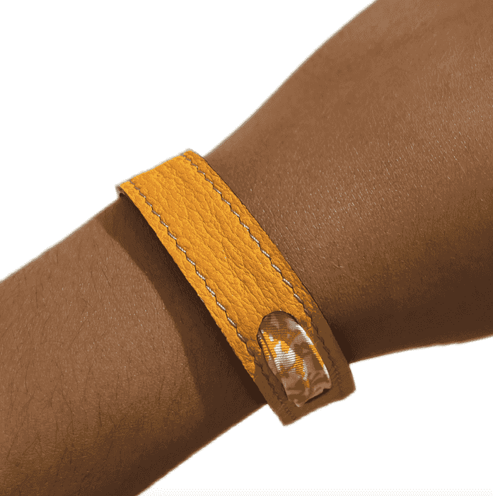 Bracelet "urgence de joie" Bleu/Jaune par Stella Polar