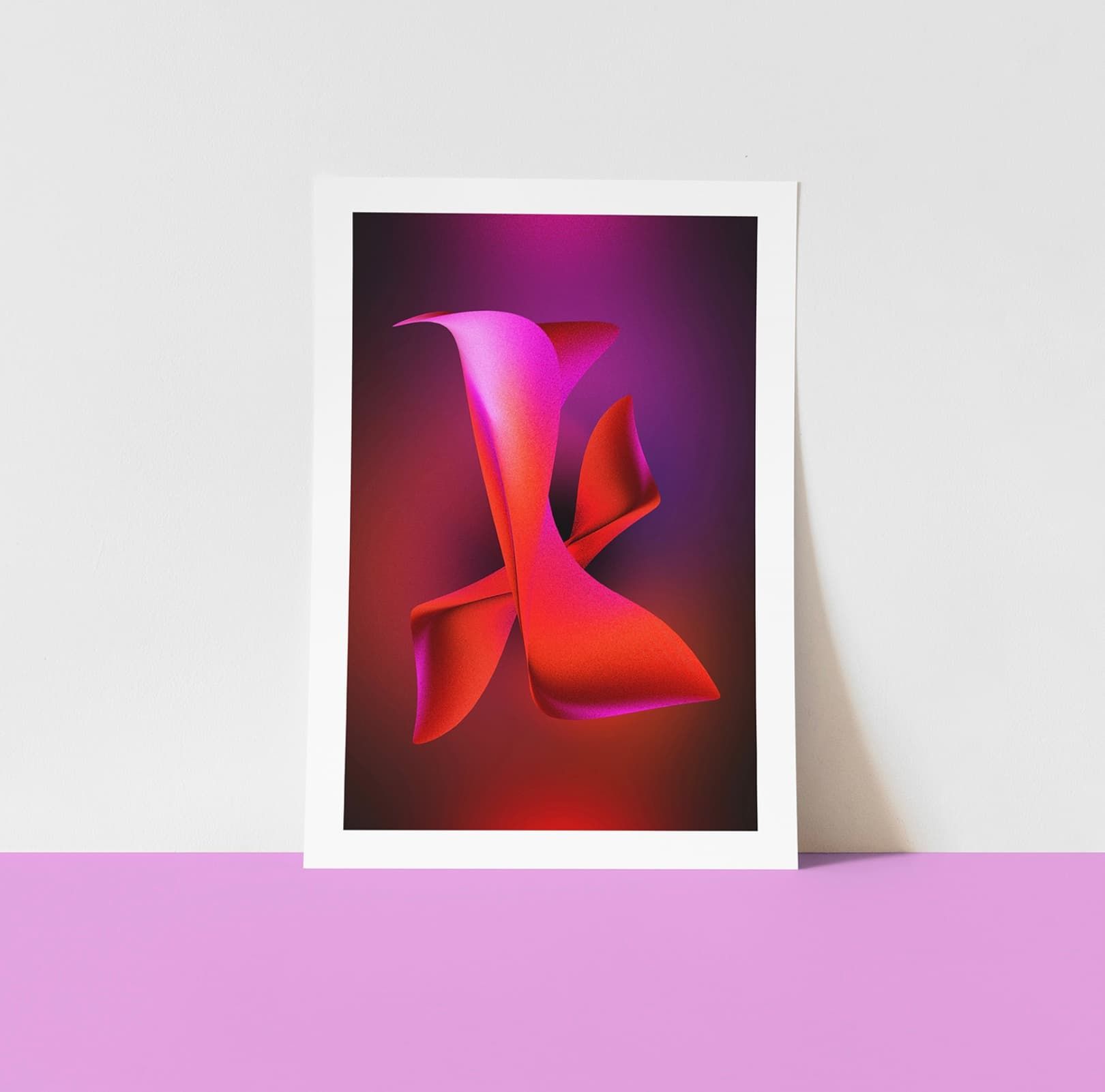 Affiche " THE SOUND OF MY SHOES" par Kiki gunn