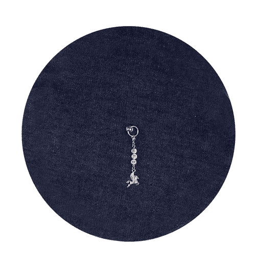 Béret en denim par Marais béret