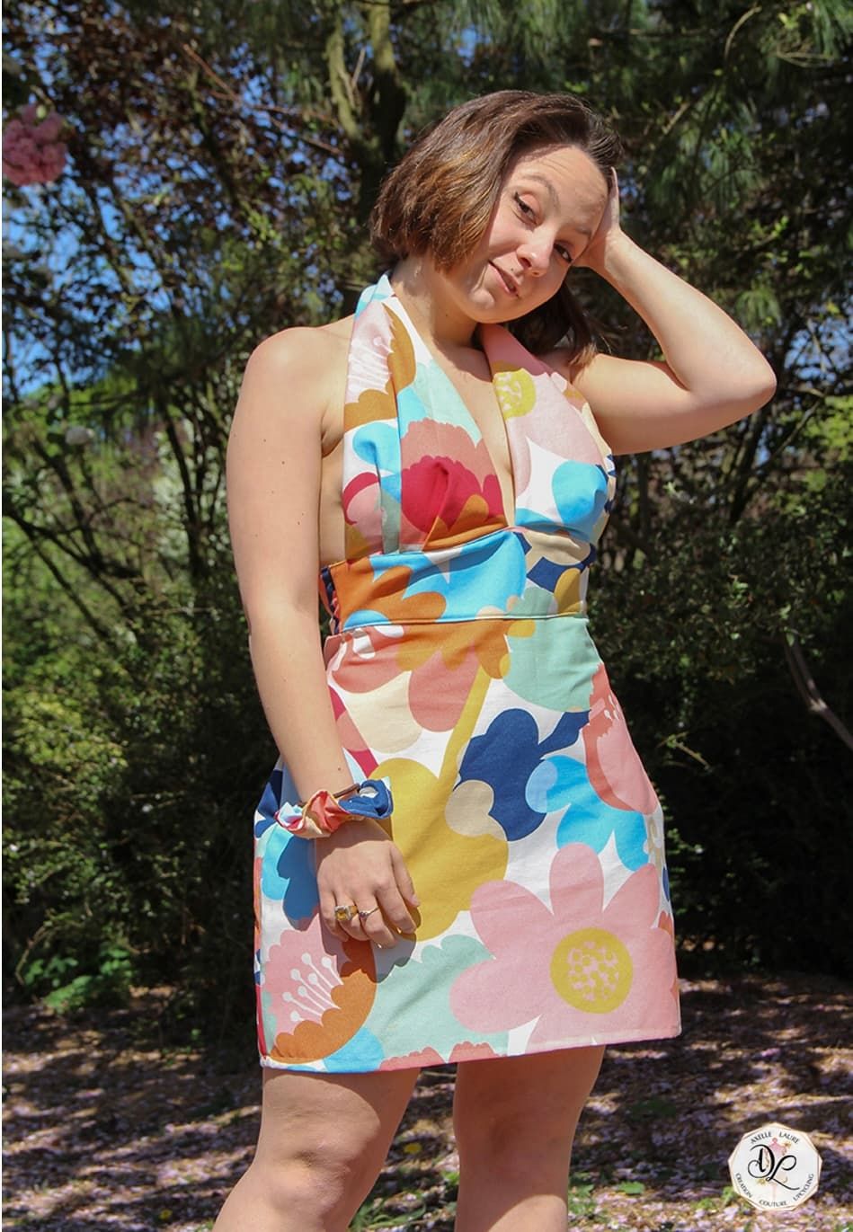 Robe Pivoine par Axelle Laure