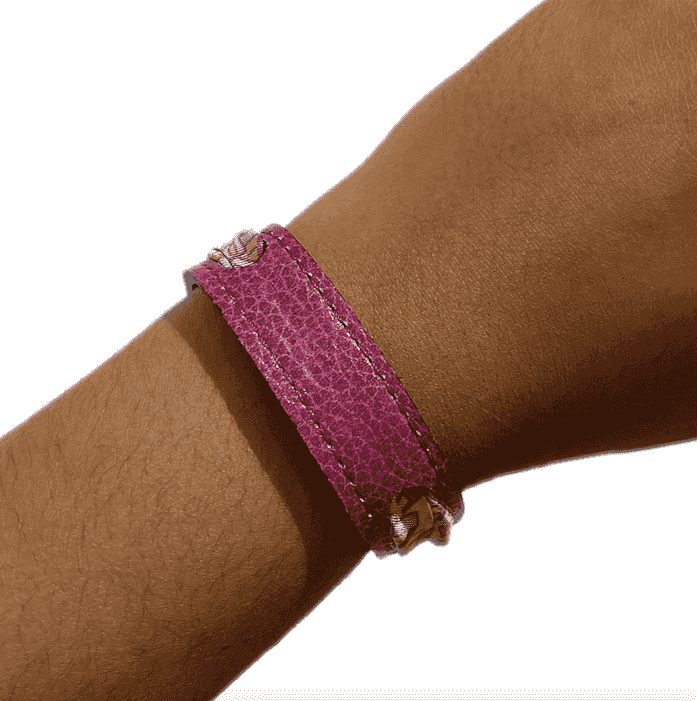 Bracelet "urgence de joie" Bleu/Rose Stella Polar