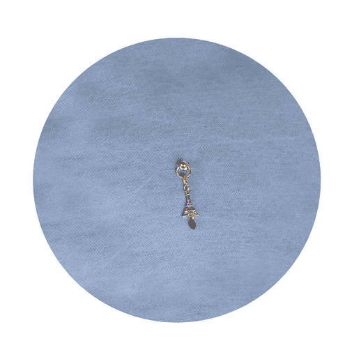 Béret en denim par Marais béret